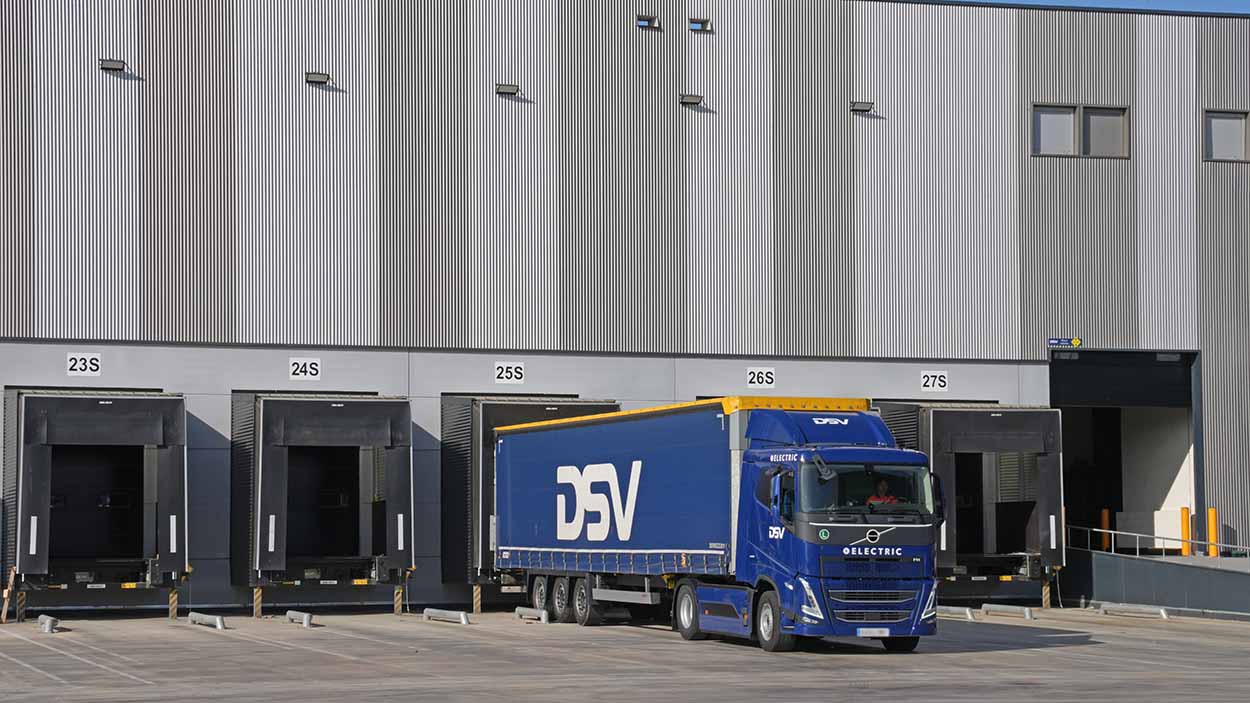 Camiones BEV vehículos eléctricos dsv volvo